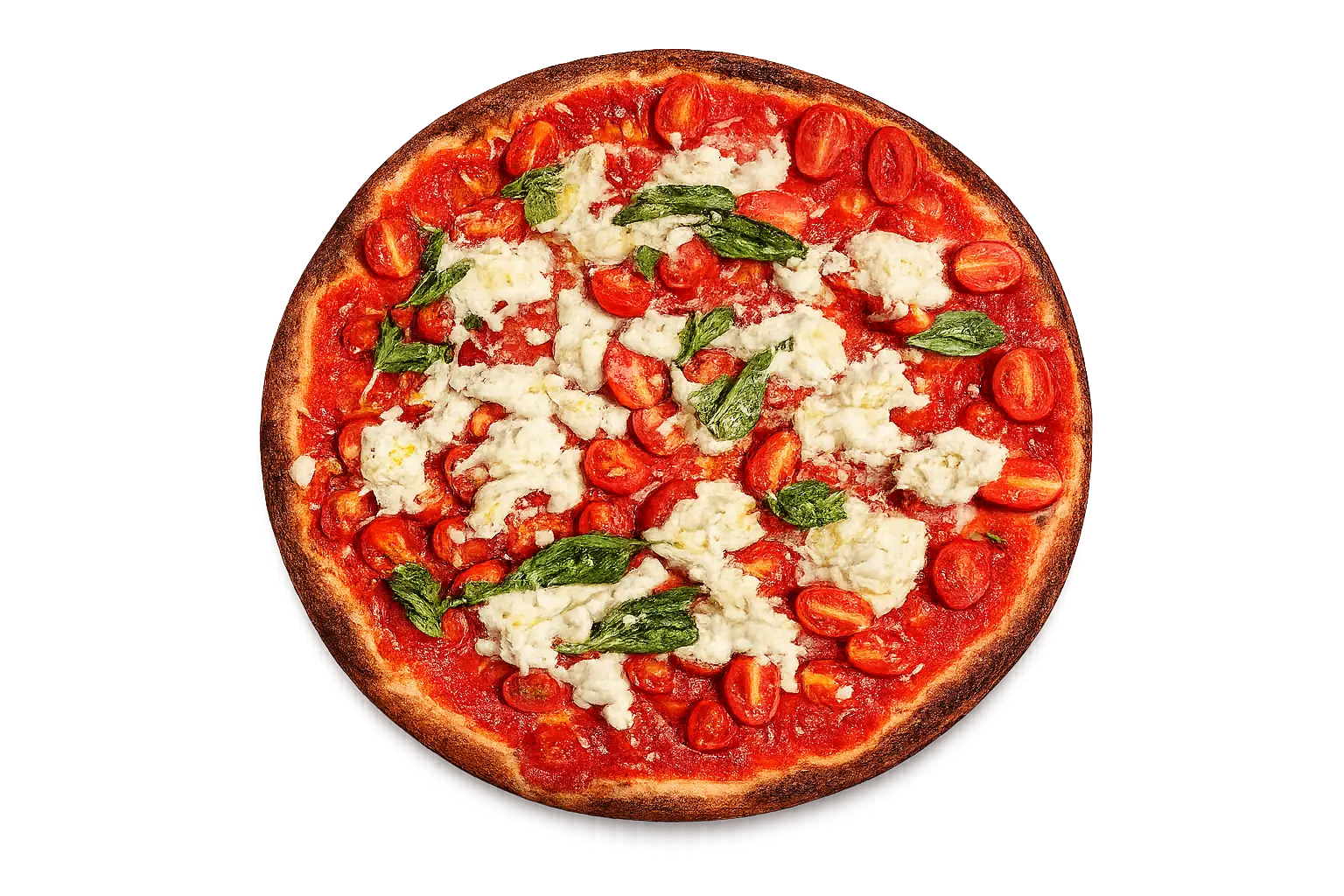 SkinnyPizza Burrata Pie